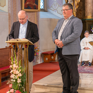 Pfarrer Giovanni Prietl & Vikar Johannes Biener