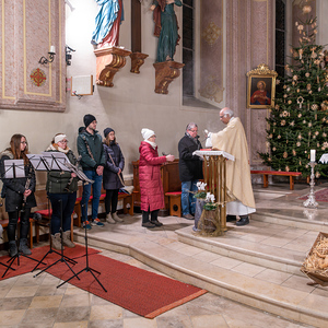 Christmette mit der Abordnung der Marktkapelle