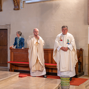 Pfarrer Giovanni Prietl & Vikar Johannes Biener