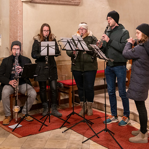 Christmette mit der Abordnung der Marktkapelle